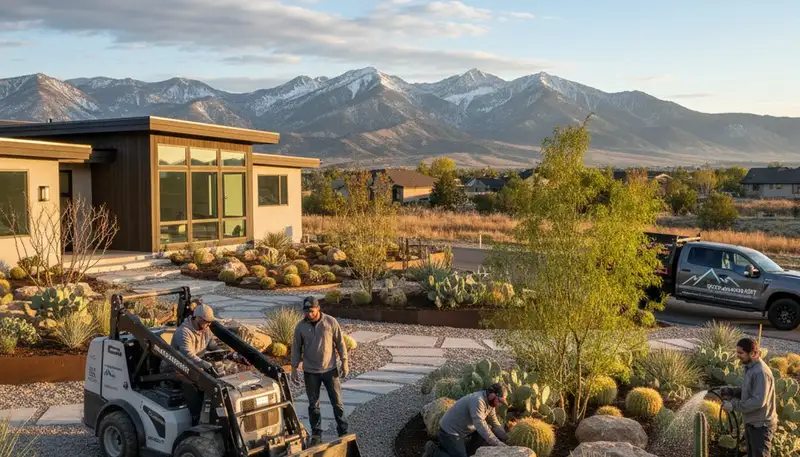Landscaping services in Reno, NV for custom yard design and maintenance