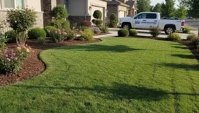 Well-maintained Reno NV residential lawn showing professional landscaping and regular lawn care results