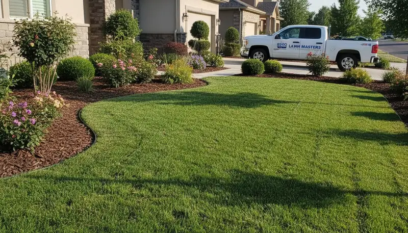 Well-maintained Reno NV residential lawn showing professional landscaping and regular lawn care results